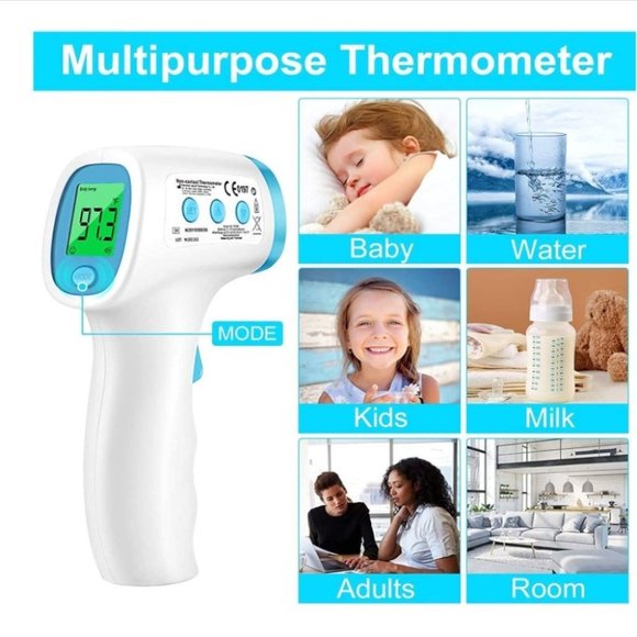 Infrared Thermometer Touchless Forehead Thermometer for Adults - Picture 2 of 9